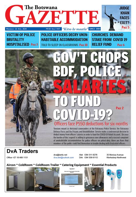 E Edition Botswana Gazette