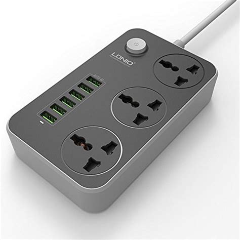 6 Usb Ports And 3 Power Socket Extension Multiplug