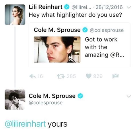 Riverdale ️ Lili Reinhart And Cole Sprouse ️ Teacher Meme Memes Bughead Riverdale Riverdale