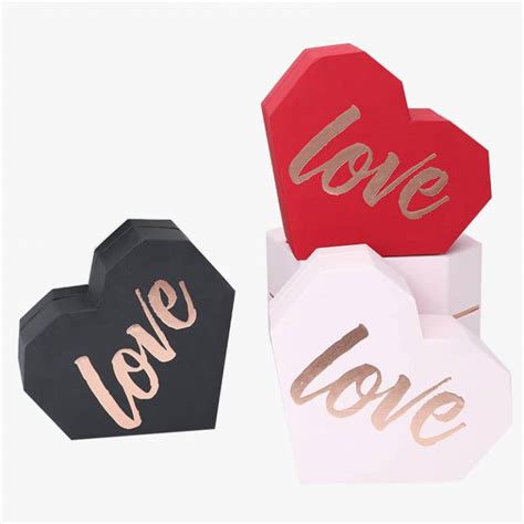 Wholesale Heart Shape Box And Custom Heart Shape Packaging Kali Box Factory