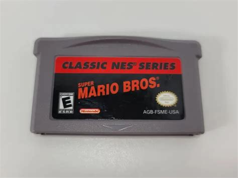 Super Mario Bros Classic Nes Series Nintendo Game Boy Advance 2004