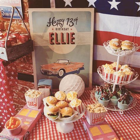 Wait until the host or hostess signals that the meal is over you may stand. 🇺🇸Teenager American Diner 🎈 | Diner party, American diner ...