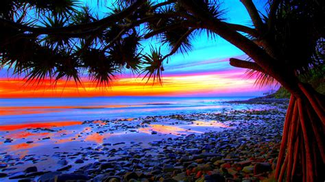 Carribean Beach Sunset Wallpaper Sunset Wallpaper