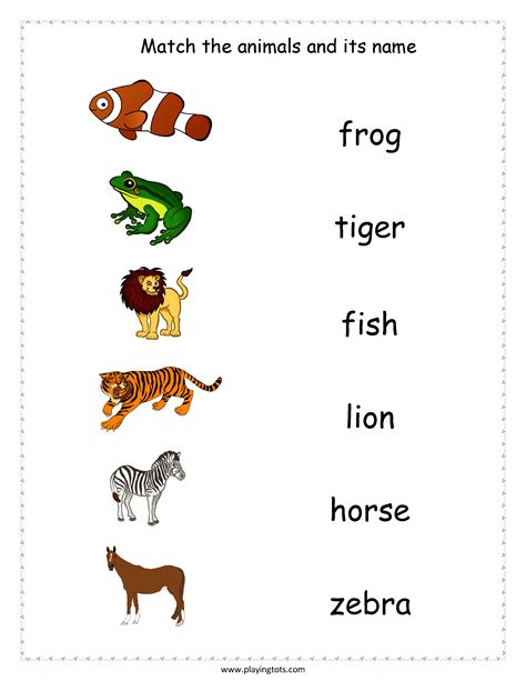 Printable For Toddlers And Preschoolers English Worksheets For Kids