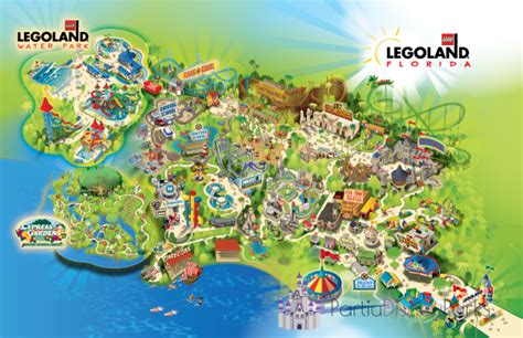 Legoland Orlando Hoja De Ruta Del Parque Lego 2021 Pdp Orlando