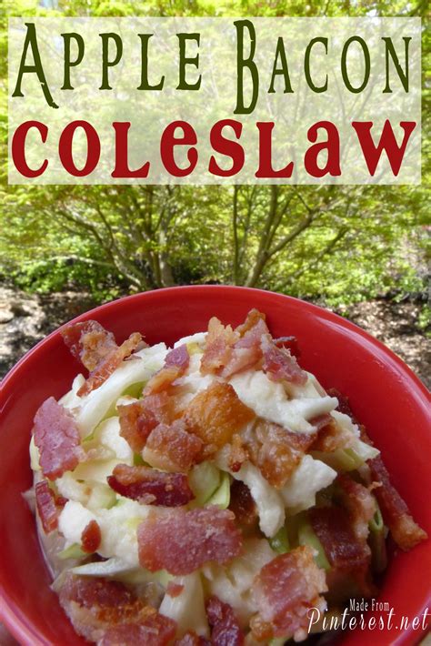 This one is not entirely gluten free, but most of their menu is as they use traditional corn tortillas and ingredients that are naturally. Apple Bacon Coleslaw - TGIF - This Grandma is Fun
