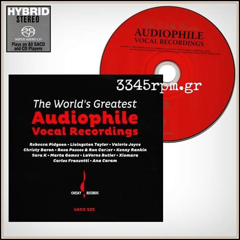 Worlds Greatest Audiophile Vocal Recordings Hybrid Sacd 3345rpmgr