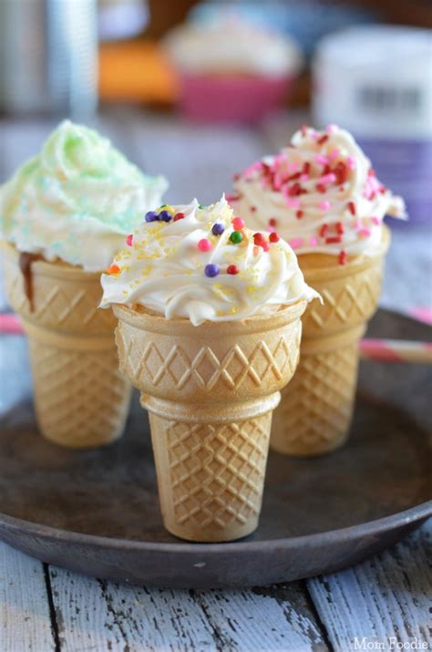 Ice Cream Cone Cupcakes Easy Party Desserts