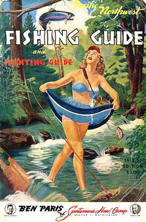Pin On Vintage Fishing Advertisement Art