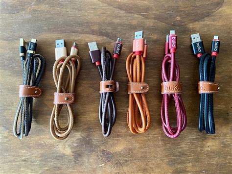 Leather Micro Usb Charger Cables Buko