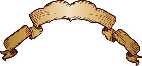 Download 10 Vintage Blank Scroll Banner Vector Images - Ribbon ...