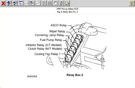 Блок предохранителей и реле ниссан максима и maxima qx (a33; 1995 Nissan Altima Fuel Relay Switch: Could You Please ...
