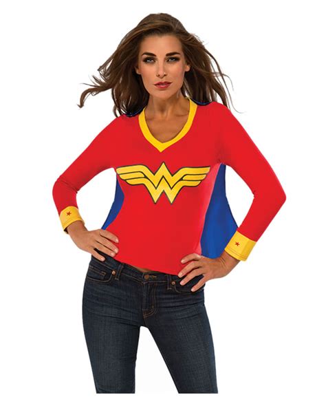 Deadpool kostüm supergirl kostüm superhelden kostüm karneval kostüm selber machen. Wonder Woman Shirt mit Umhang - Superheldin Kostüm ...