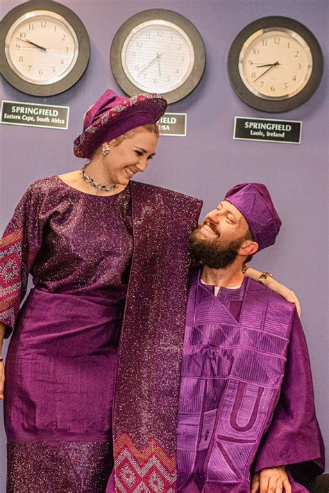 Royal Purple Aso Oke Complete Set For Couple Luciano World In 2021