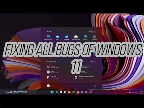 How To Fix All Bugs Of Windows 11 YouTube