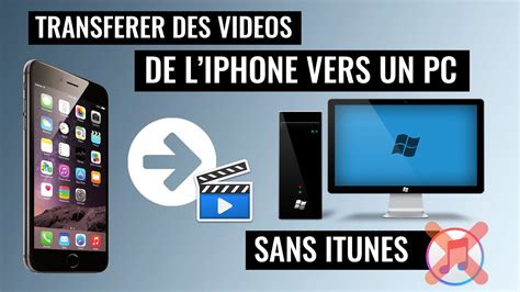 One of the easiest and the most efficient way for you to transfer your photos from your iphone device to your pc is by using a photo transfer tool. TRANSFERT DE VIDEOS IPHONE VERS PC SANS ITUNES - YouTube