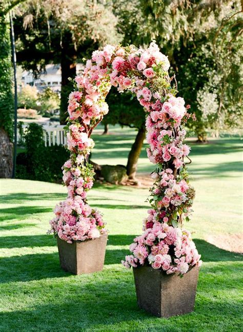 26 Floral Arches That Will Make You Say I Do Floral Arch Wedding