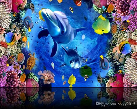 Check out our underwater wallpaper selection for the very best in unique or custom, handmade pieces from our wall décor shops. Wall Papers Home Decor Designers Underwater World Dolphin ...