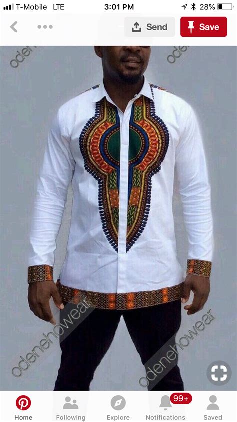 Pin by Mister M on African Style Outfits | African men fashion, African shirts, African clothing