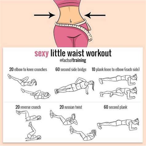 pin by ashley hembrock on ♡ work it ♡ small waist workout waist workout daily workout