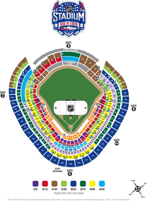 Yankee Stadium Seating Chart Football Cabinets Matttroy
