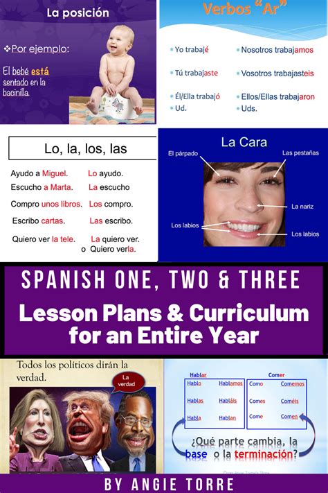 Spanish One Two And Three Lesson Plans And Curriculum In 2021