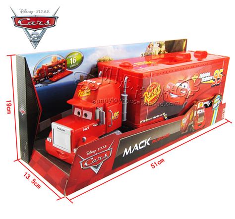 Disney And Pixar Cars Transforming Mack Playset 2 In 1 Toy Truck Tune