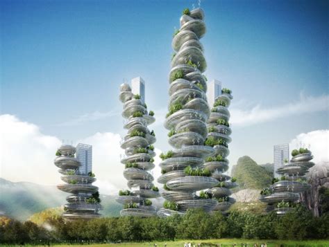 Nachhaltige Architektur Und Die Vertikale Stadt Von Vincent Callebaut