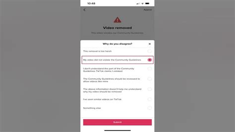 How To Appeal Tiktok Community Guidelines Violation Youtube