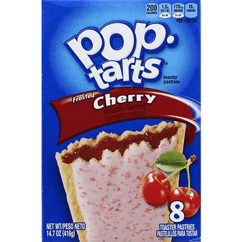 pop tarts frosted cherry toaster pastries 8 ea tony s