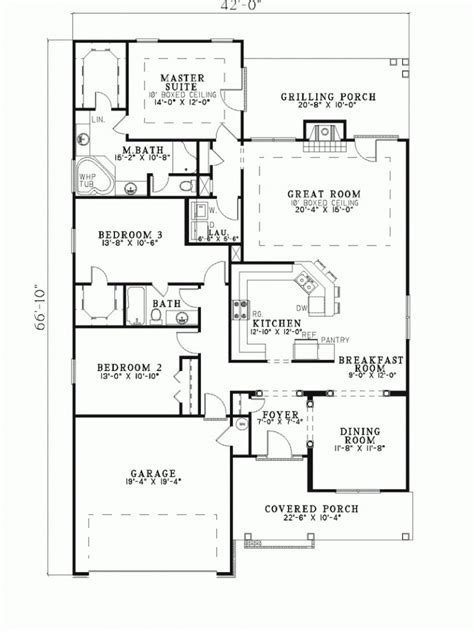Cool Narrow Lot Lake House Floor Plans