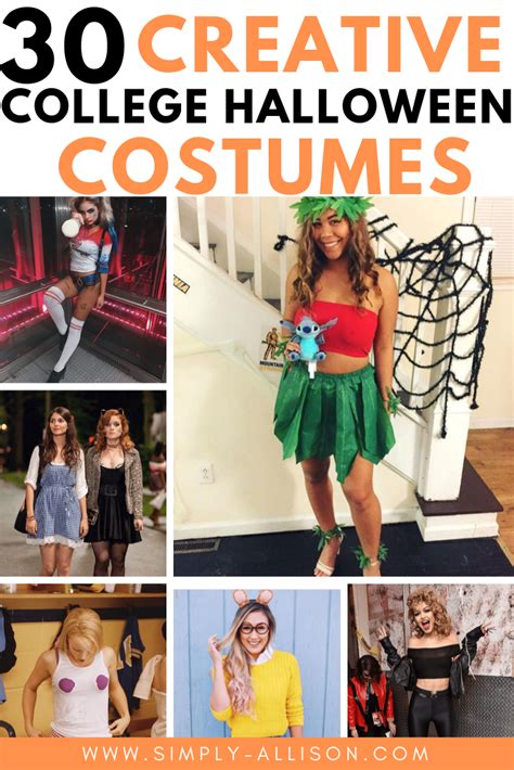Easy Halloween Costumes For College Students Easy College