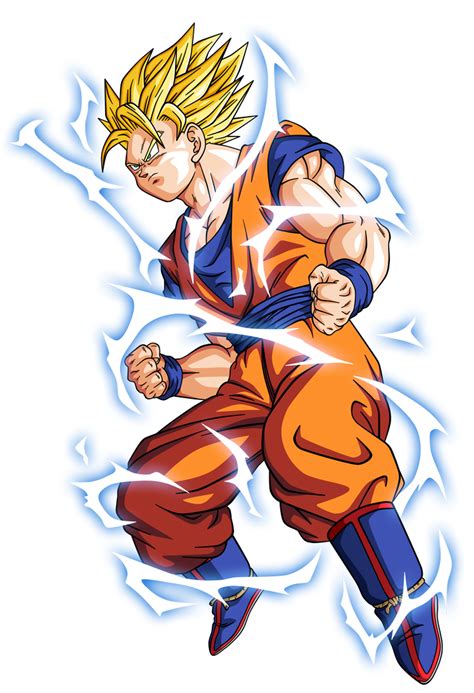 Goku Super Saiyan 2 By Bardocksonic Goku Super Saiyan Goku Dragon