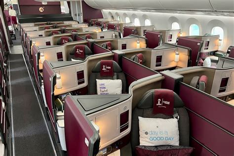 Qatar Airways Boeing Dreamliner Business Class Review Transport Hot