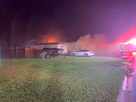 Firefighters Extinguish Gainesville House Fire