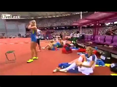 Oops Olympics Klucinova Filmed While She Takes Off Her Panties