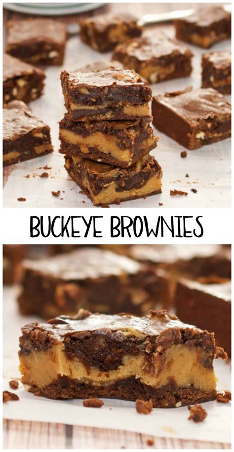 Peanut Butter Buckeye Brownies Sweet Peas Kitchen Brownie Recipes