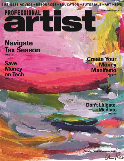 Febmar 2016 Digital Professional Artist Magazine