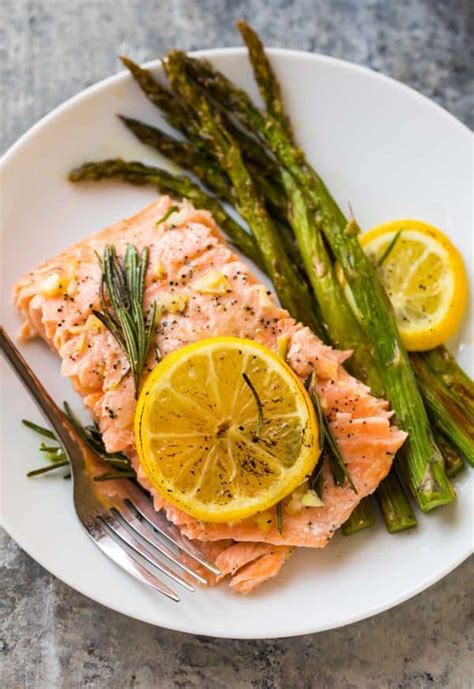 Baked Salmon In Foil Easy Healthy Recipe