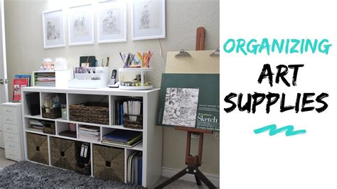 Art And Craft Supplies Organization And Storage Ideas In Small