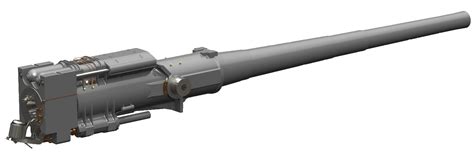 Here is one of the length conversion : USA 18"/48 (45.7 cm) Mark 1, 16"/56 (40.6 cm) Mark 4 and ...