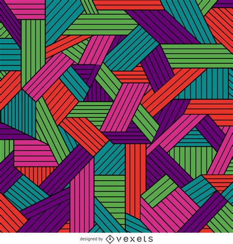 Color Ornamental Geometric Pattern Vector Download