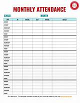 Images of Daycare Schedule Template