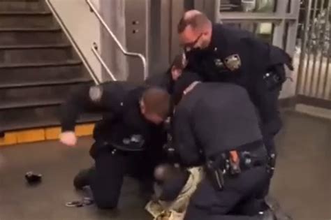 Video Shows Nypd Cops Pummeling Police Assault Suspect