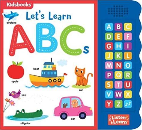 Lets Learn Abcs With 27 Fun Sound Buttons This Book Is The Perfect
