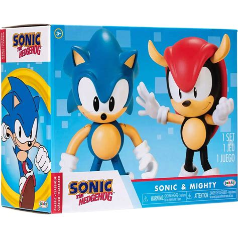 Sonic The Hedgehog Sonic Mighty Exclusive 4 Action Figure 2 Pack