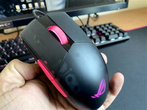 コンプリート！ Asus Rog Strix Impact Ii Electro Punk Gaming Mouse 307831 Asus