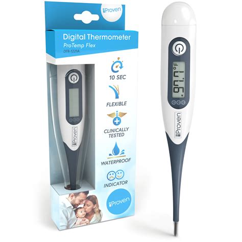 IProven DTR 1221A Oral Rectal Digital Medical Thermometer Accurate Fast