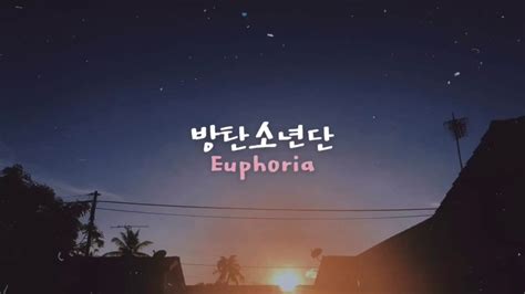 Bts Jungkook Euphoria English Translation Lyrics Video Youtube