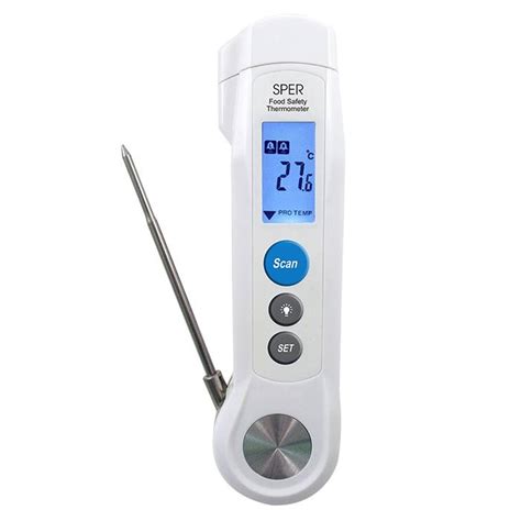 Food Safety Thermometer With Infrared Sper Scientific